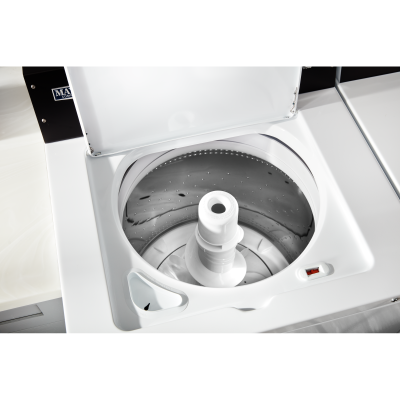 27" Maytag 4.0 Cu. Ft. Commercial-Grade Residential Agitator Washer in White - MVWP586GW