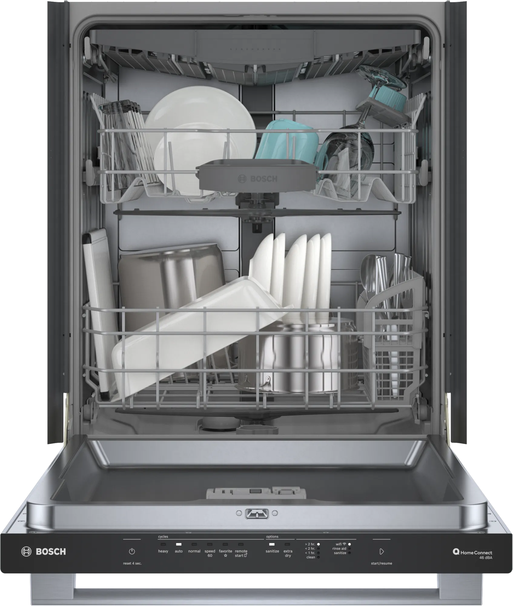 Bosch dishwasher best sale normal cycle time