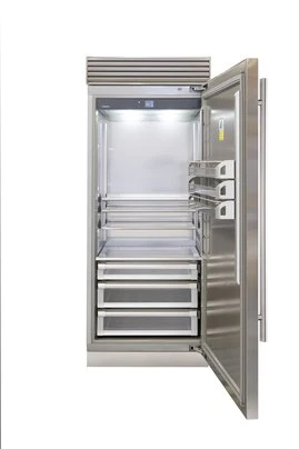 36" Fhiaba X-Pro Series Right Hinge Column Refrigerator in Stainless Steel - FP36RFC-RS1