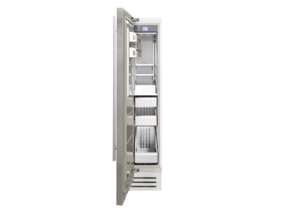 18” Fhiaba Classic Series Left Hinge Column Freezer in Stainless Steel - FK18FZC-LS1