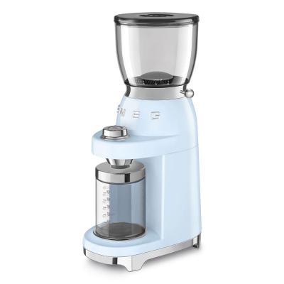 SMEG 50's Style Coffee Grinder In Pastel Blue - CGF01PBUS