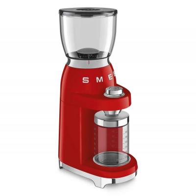 SMEG 50's Style Coffee Grinder In Red - CGF01RDUS