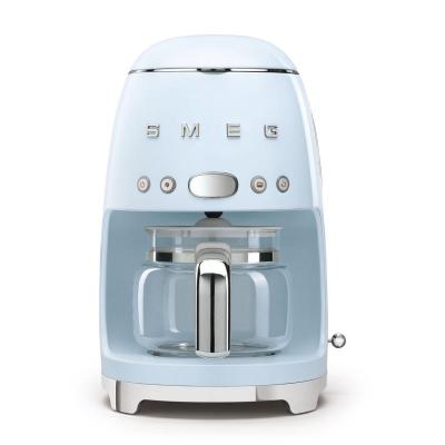 SMEG 50's Style Filter Coffee Machine In Pastel Blue - DCF02PBUS