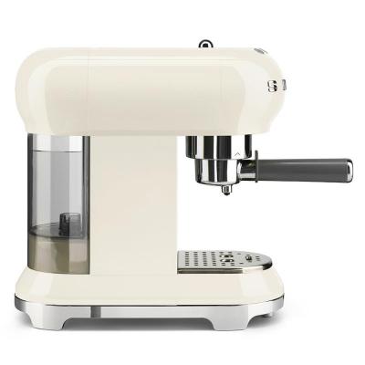 SMEG 50's Style Espresso Manual Coffee Machine In Cream - ECF01CRUS