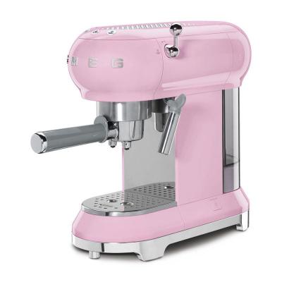 SMEG 50's Style Espresso Manual Coffee Machine In Pink - ECF01PKUS