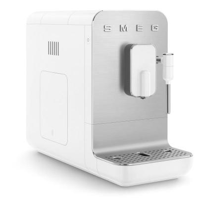 Best Buy: SMEG BCC02 Single Serve Fully-Automatic Coffee Maker With Steamer  Black BCC02BLMUS