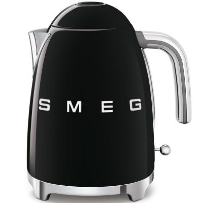 SMEG 50's Style Kettle In Glossy Black - KLF03BLUS