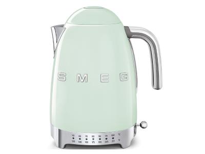 SMEG 50's Style Electric Kettle With Plastic Button In Pastel Green - KLF04PGUS