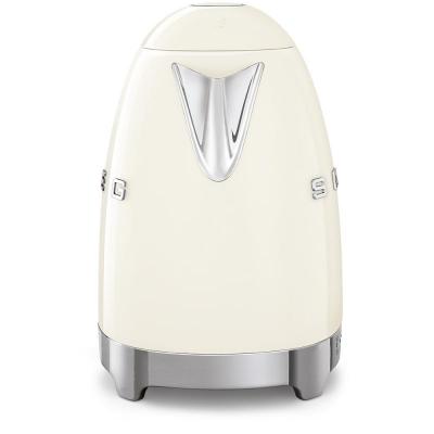 SMEG 50's Style Electric Kettle With Plastic Button In Cream - KLF04CRUS