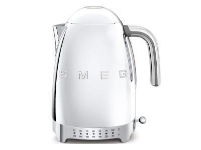 SMEG 50's Style Electric Kettle With Plastic Button In Stainless Steel - KLF04SSUS