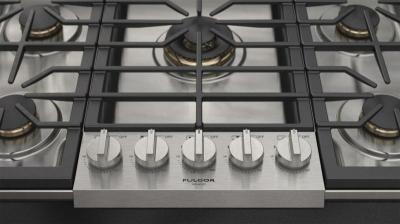 30" Fulgor Milano Pro Gas Cooktop in Stainless Steel - F6PGK305S2