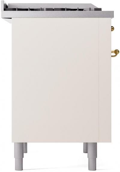 36" ILVE Professional Plus II Dual Fuel Liquid Propane Freestanding Range with Bronze Trim - UP36FNMP/AWB LP