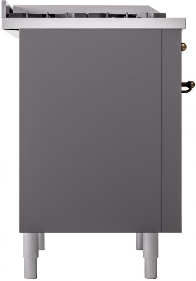 36" ILVE Professional Plus II Dual Fuel Natural Gas Freestanding Range with Copper Trim - UP36FNMP/MGP NG