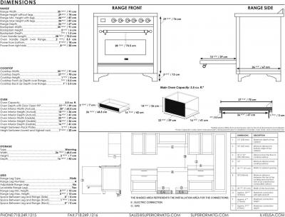 36" ILVE 3.5 Cu. Ft. Majestic II Electric Freestanding Range in White with Bronze Trim - UMI09QNS3/WHB