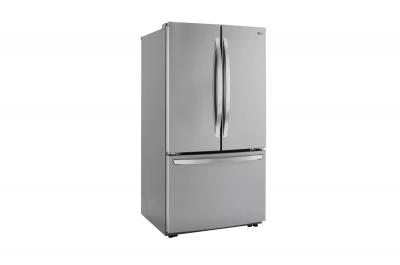 36" LG 23 Cu. Ft. Smart Freestanding 3-Door French Door Counter Depth Non Dispense Refrigerator - LRFCC23D6S