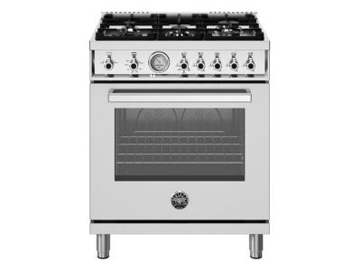 30" Bertazzoni Professional Series Gas Range With 5 Burners - PRO305GASXV