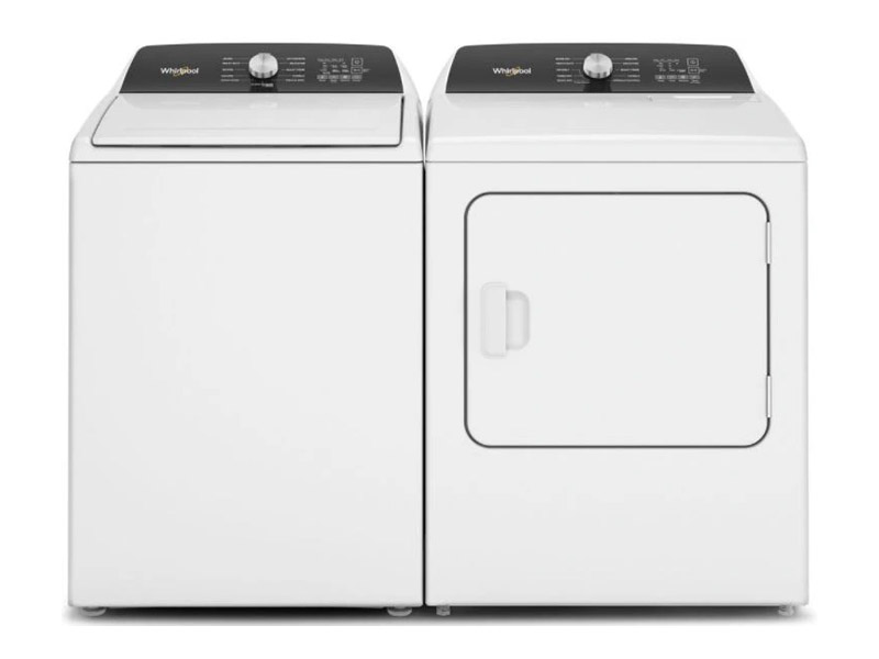 Washer dryer deals with agitator