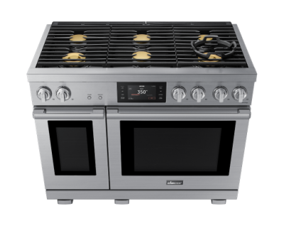 48" Dacor Transitional Series Dual Fuel Freestanding Steam Range - DOP48T960DS