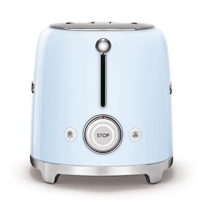 SMEG 50's Retro Style Aesthetic 4x2 Slice Toaster - TSF02PBUS