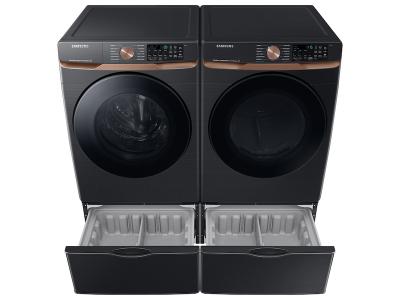 27" Samsung 5.8 Cu. Ft. Smart Front Load Washer with Super Speed Wash in Black - WF50BG8300AVUS