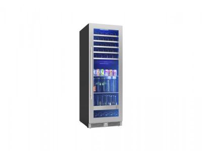 24" Zephyr  Full Size Dual Zone Wine and Beverage Cooler - PRWB24F02BG