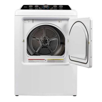 27" Midea 6.7 Cu. Ft. Front Load Dryer in White - MLE47C3AWW