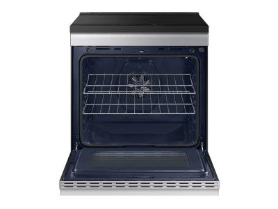 30" Samsung 6.3 cu.ft. Induction Slide in True Convection in Stainless Steel - NSI6DG9500SRAC