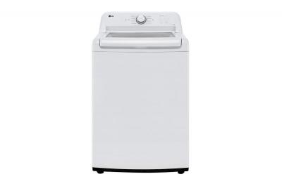 27" LG 4.8 Cu. Ft. Top Load Washer with Agitator and SlamProof Glass Lid in White - WT6105CW