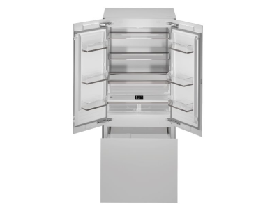36" Bertazzoni Heritage Series Built-in French Door Refrigerator - REF36FDBZPNV/24