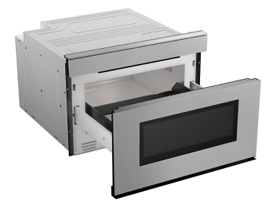 24" Sharp 1.2 Cu. Ft. Built-In Smart Microwave Oven Drawer - SMD2479KSC
