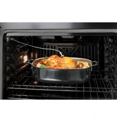 27" GE Smart Built-In Convection Single Wall Oven with No Preheat Air Fry - JKS5000SVSS