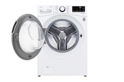 27" LG 5.2 cu. ft Front Load Smart Washer with ColdWash Technology Quiet Operation and SmartDiagnosis - WM3600HWA