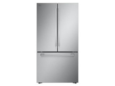 LG Studio 27 Cu. Ft. French 3-Door Counter-Depth MAX Refrigerator with Internal Water Dispenser - SRFB27S3