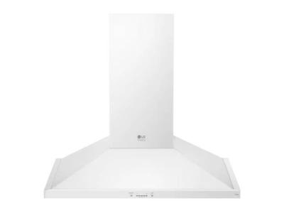 30" LG STUDIO Chimney Style Hood in Essence White - LSHD3080N