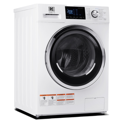 24" Porter & Charles 2.7 Cu. Ft. 2‐in‐1 Front Load Combination Washer/Dryer in White - COMBI-110