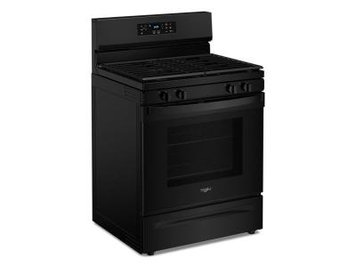 30" Whirlpool 5.0 Cu. Ft. Freestanding Gas Range with 4 Burners - WFGS3530RB