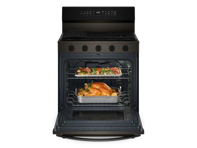 30" Whirlpool 5.3 Cu. Ft. Smart Gas Range with Air Cooking Technology  - WFGS7530RV