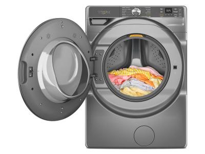 27" Whirlpool 5.8 Cu. Ft. Front Load Washer with WiFi Connectivity - WFW6720RR