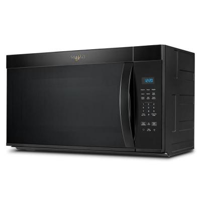 30" Whirlpool 1.7 Cu. Ft. Over The Range Microwave with 900-Watts Cooking Power in Black - YWMMS3130RB