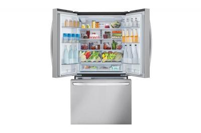 36" LG 27 Cu. Ft. French 3 Door Counter-Depth MAX Refrigerator with Single Ice Makers - LF27D6200S