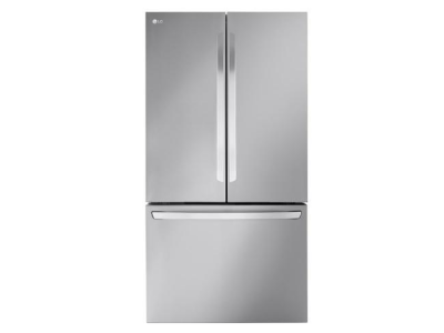 36" LG 27 Cu. Ft. French 3 Door Counter-Depth MAX Refrigerator with Single Ice Makers - LF27D6200S