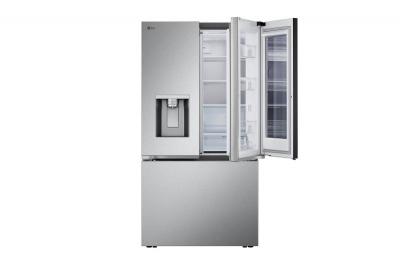 36" LG 26 Cu. Ft. French 3 Door Counter-Depth MAX Refrigerator - LF26C6360S