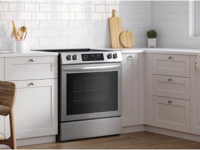 30'' Frigidaire Electric Front Control Freestanding Range - FCFE308CAS