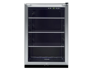 22" Frigidaire 4.6 Cu. Ft. FreeStanding Beverage Center with Glass Door in Stanless Steel - FRYB4623AS