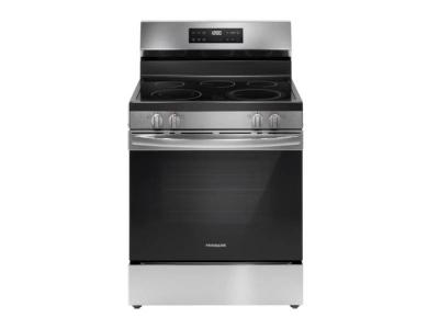 30" Frigidaire 5.3 Cu. Ft. Electric Range with the EvenTemp - FCRE306CAS