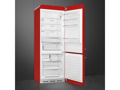 28" SMEG 50's Style 18 Cu. Ft. Freestanding Bottom Mount Refrigerator - FAB38URRD