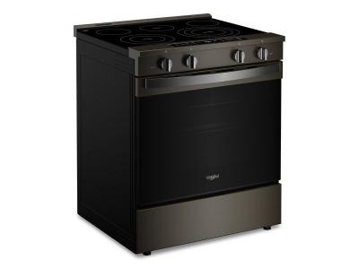 30" Whirlpool Smart Slide in Electric Range with Air Cooking Technology - YWSES7530RV