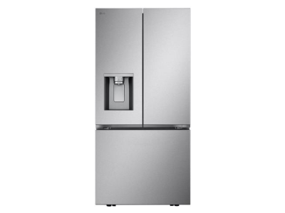 33" LG 25 Cu. Ft. French 3-Door Standard Depth Refrigerator - LF25S6330S