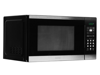 Danby 1.1 Cu. Ft. Microwave with Convenience Cooking Controls in Black Stainless - DBMW1126BBS