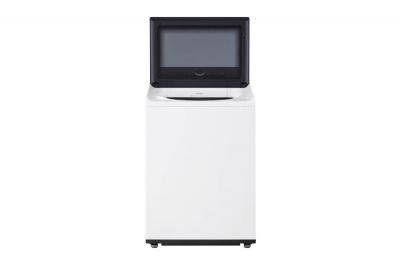 27" LG 6.3 Cu. Ft. Mega Capacity Smart Top Load Washer with EasyUnload - WT8400CW